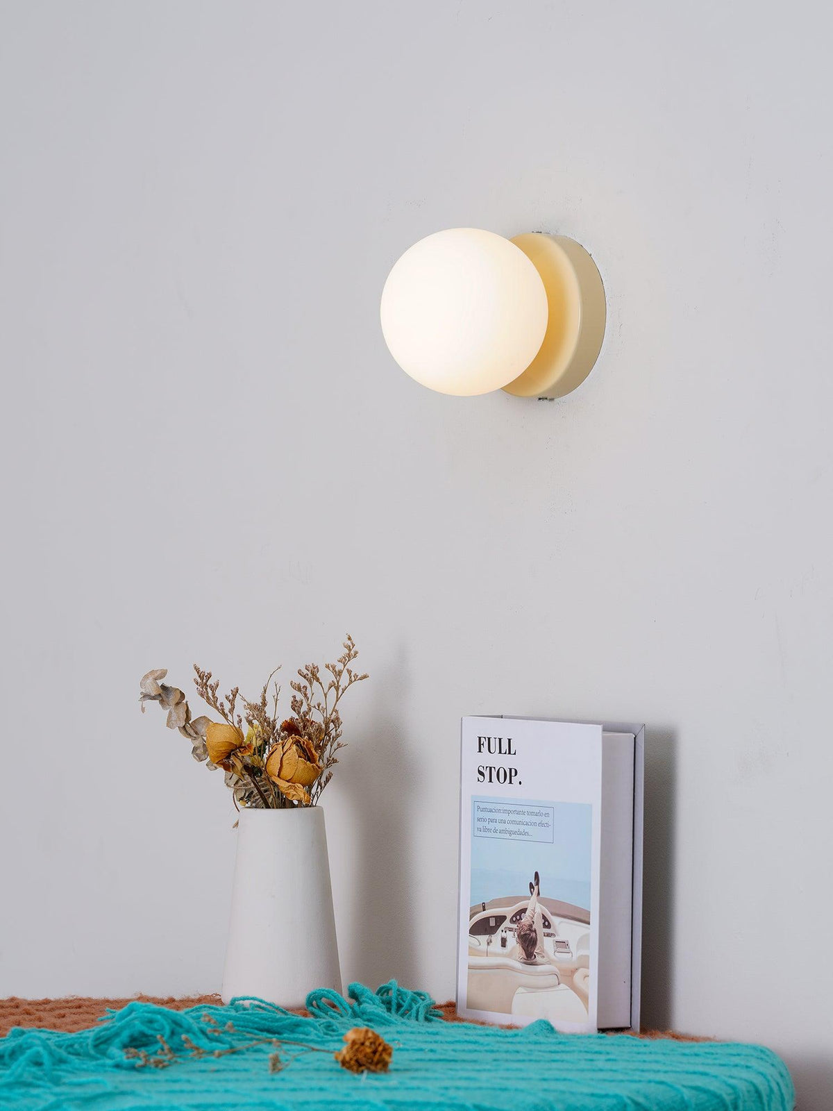 Celarella Modern Minimalist Glass Wall Lamp
