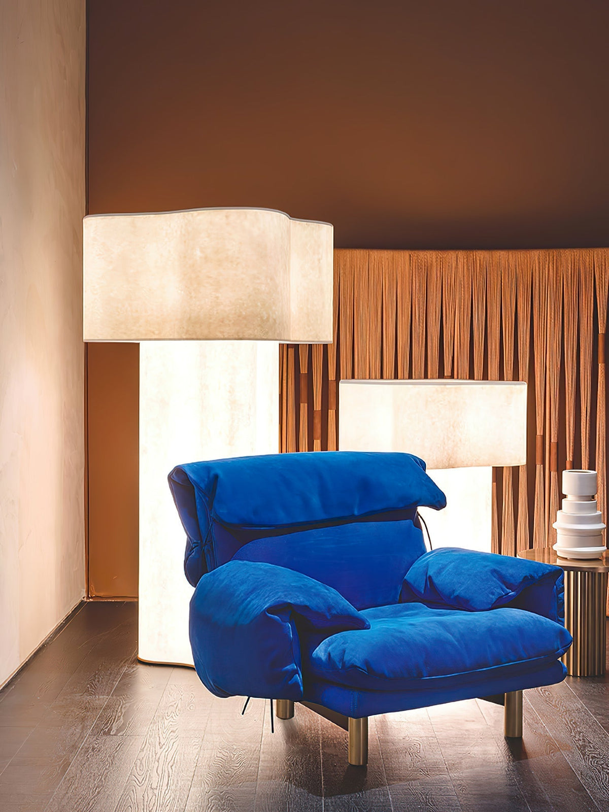 Loneo Minimalist FRP Floor Lamp