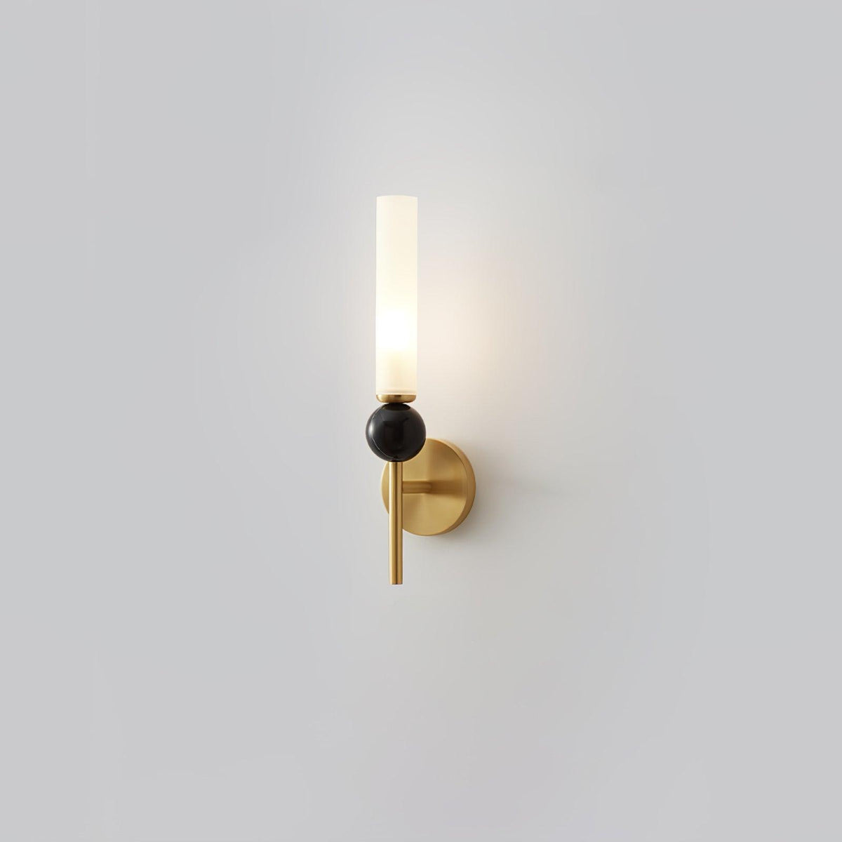 Dulane Modern Minimalist Vertical Marble Wall Lamp