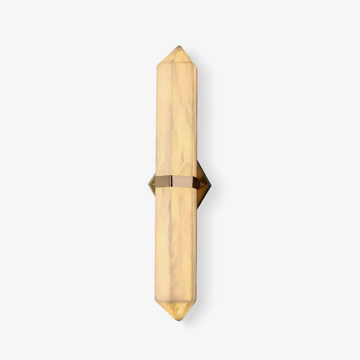 Albiaya Wall Light Alabaster Brass for Bedroom
