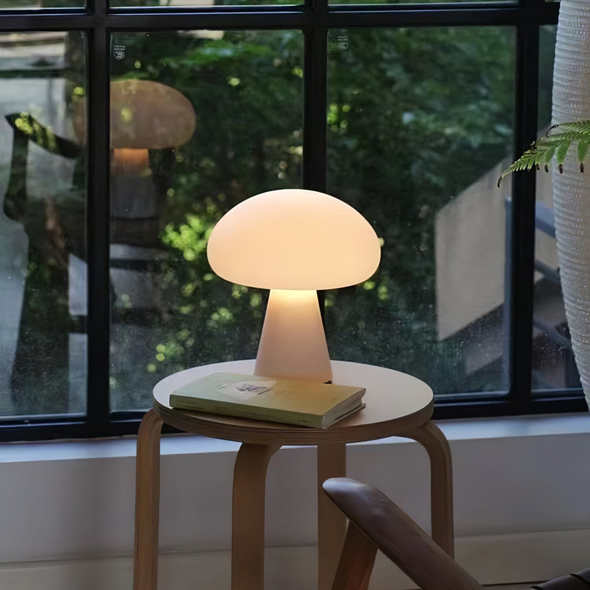 Ombra Glass Whimsical Table Lamp