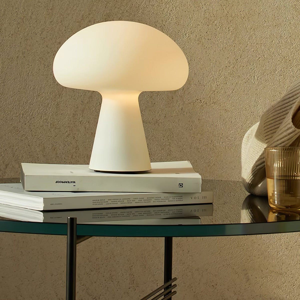 Ombra Glass Whimsical Table Lamp