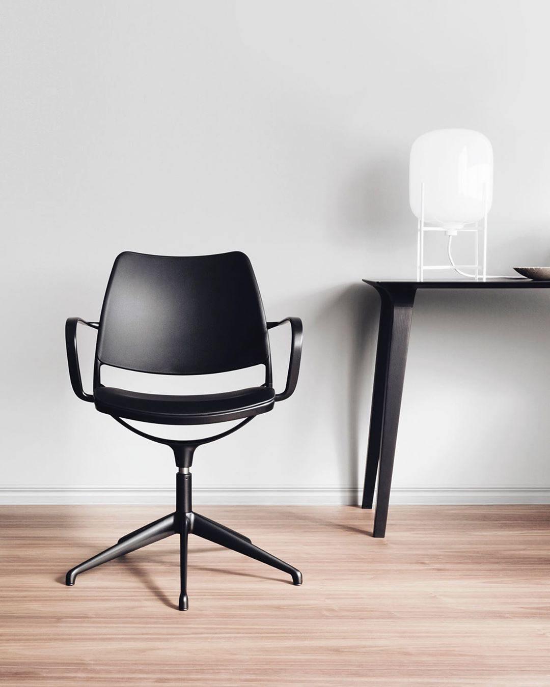 Gareth Glass Industrial Table Lamp
