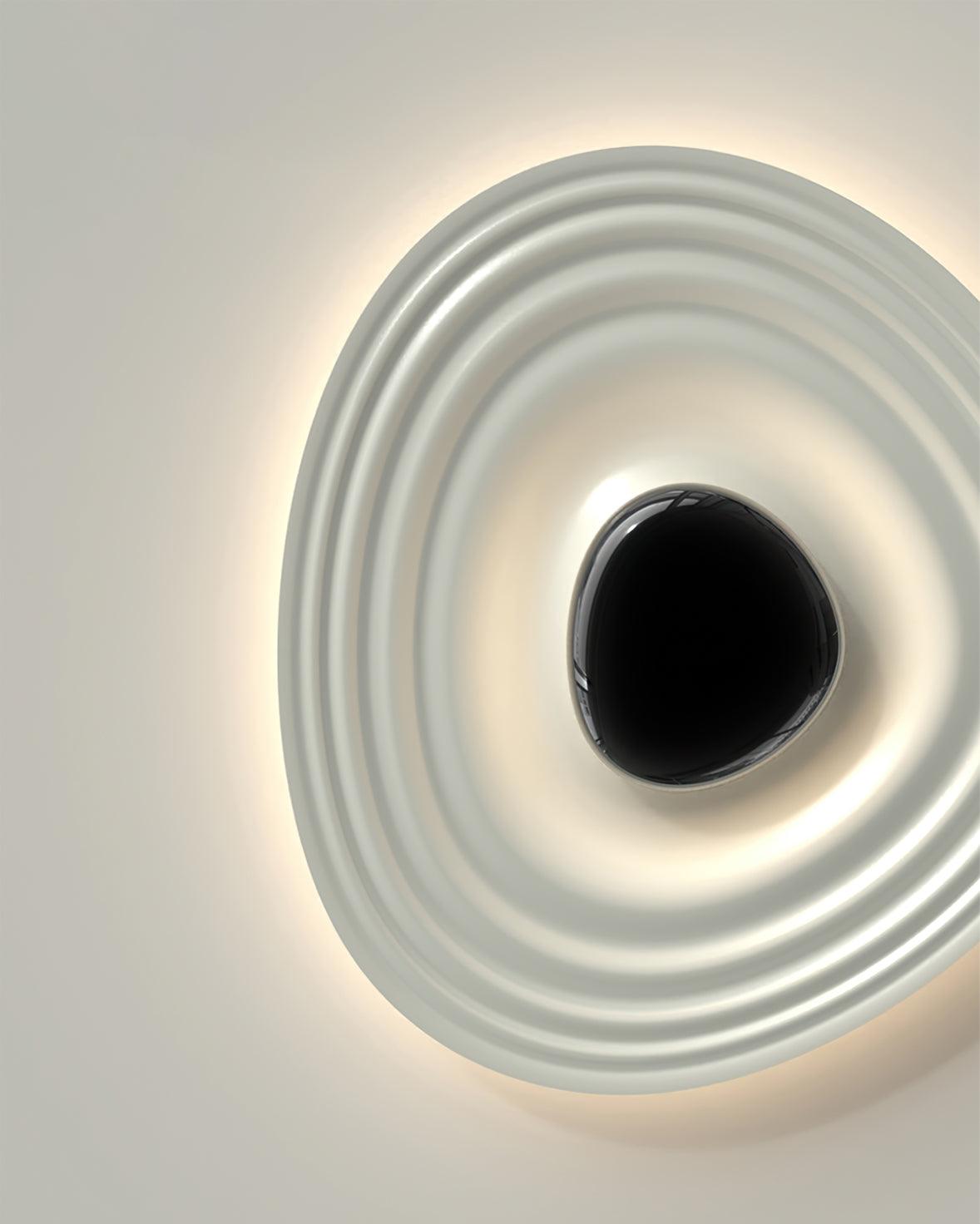 Idra Ceiling Lamp Ripple Ring Modern Sculptural