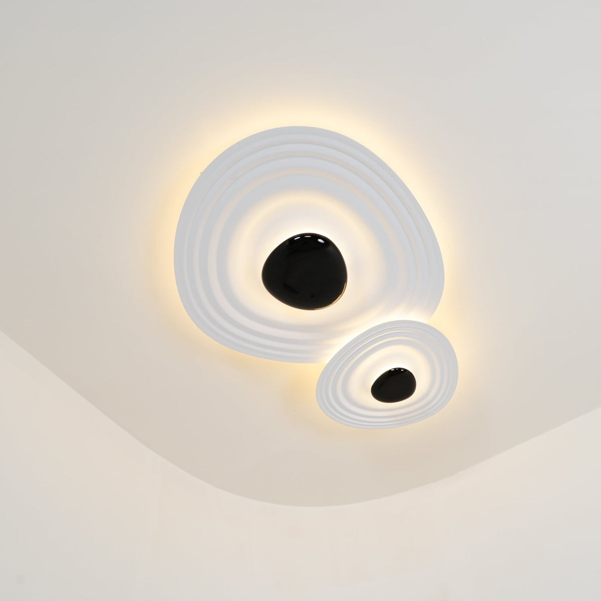 Idra Ceiling Lamp Ripple Ring Modern Sculptural