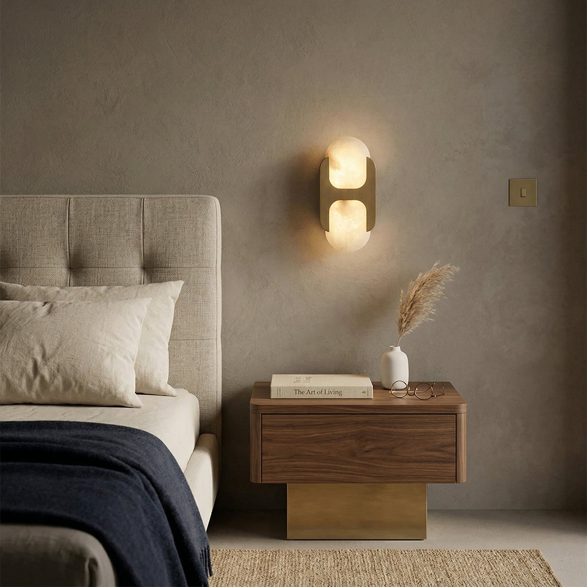 Jobel Alabaster Indoor Wall Light