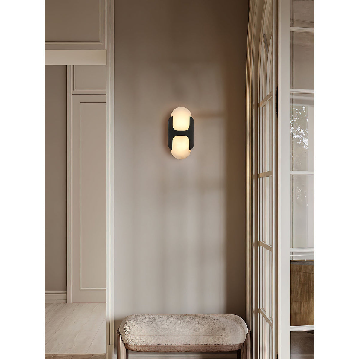 Jobel Alabaster Indoor Wall Light