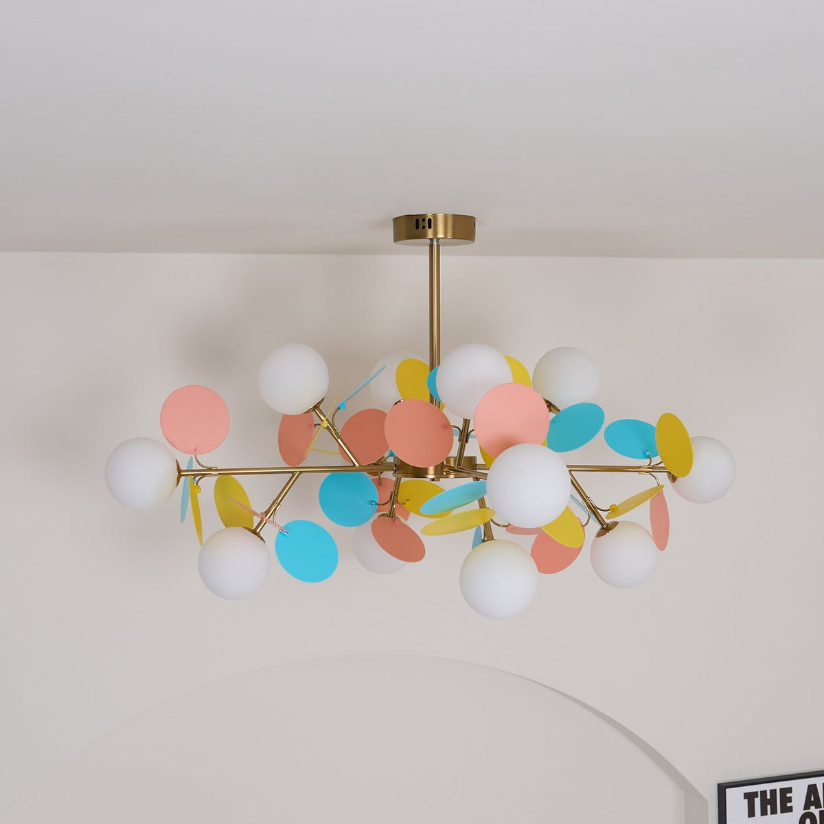 Zeon White Tree Chandelier