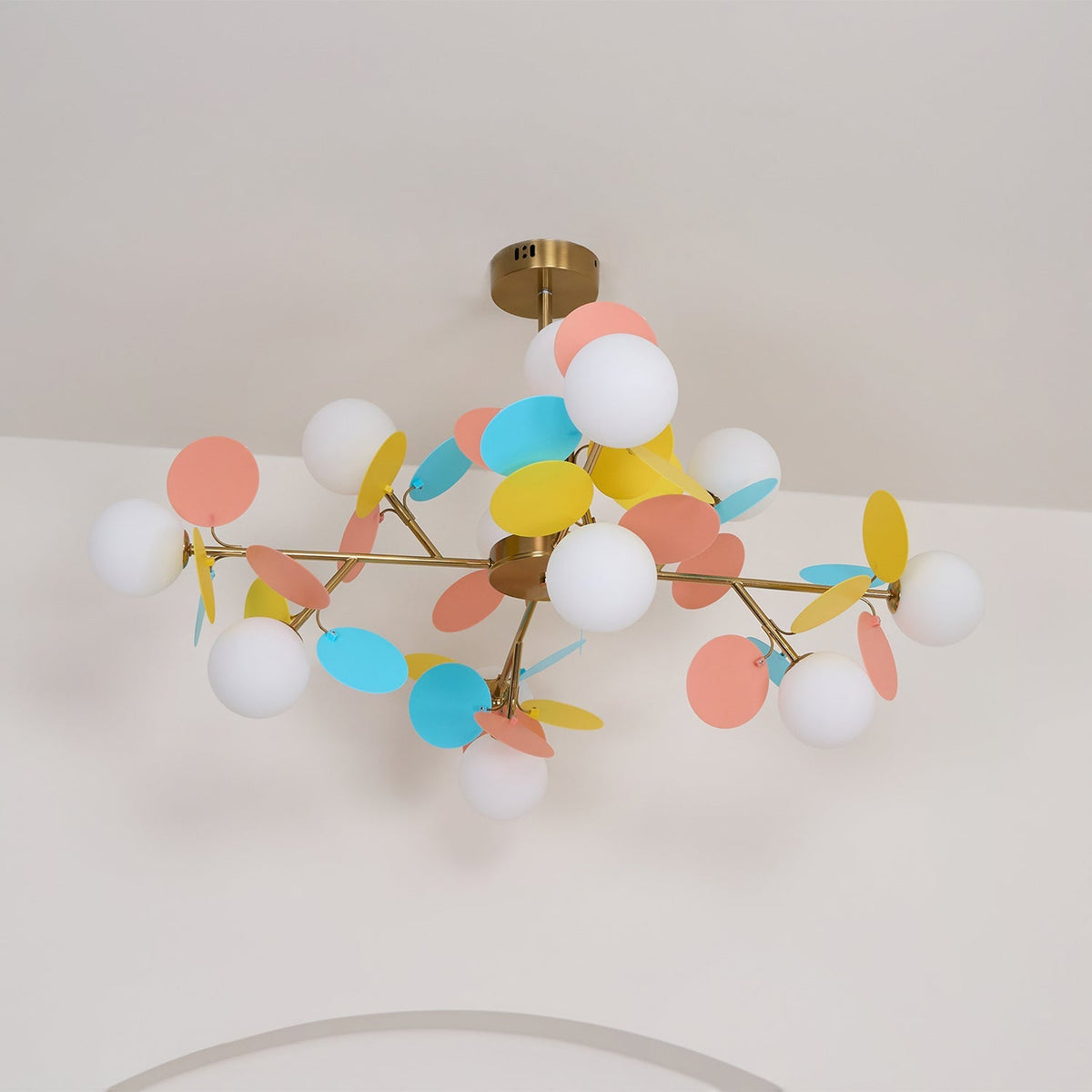 Zeon White Tree Chandelier