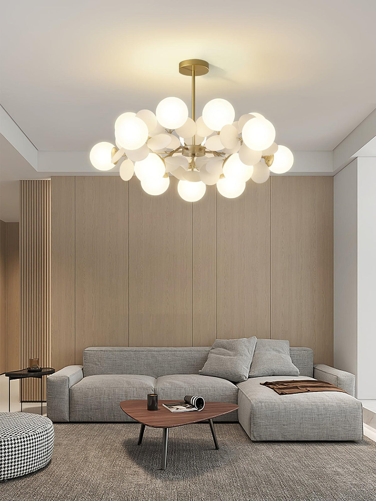 Zeon White Tree Chandelier