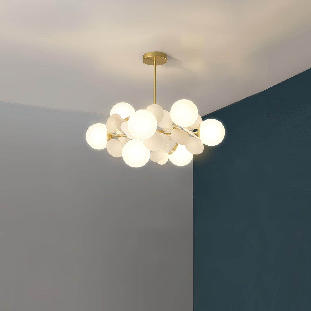 Zeon White Tree Chandelier