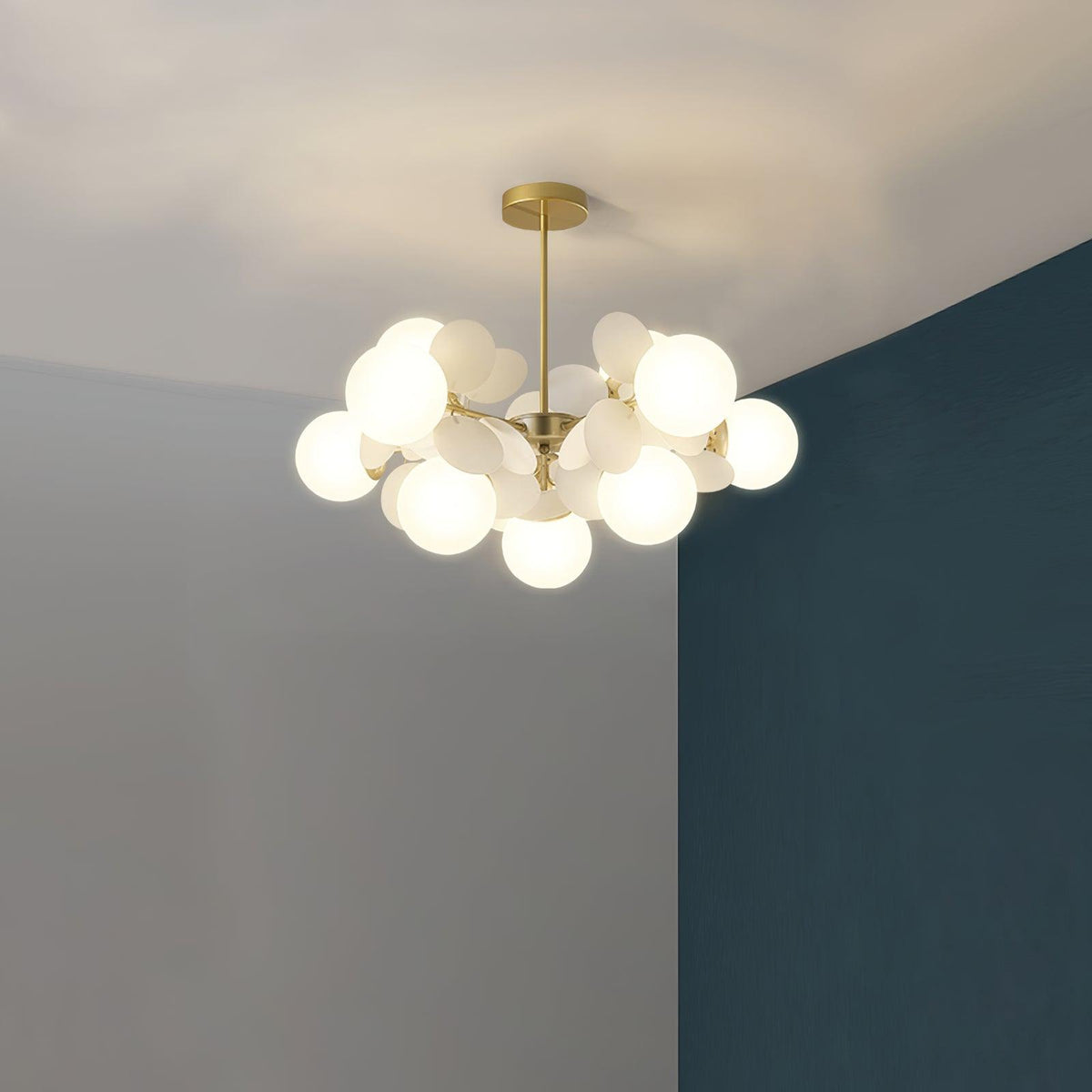 Zeon White Tree Chandelier