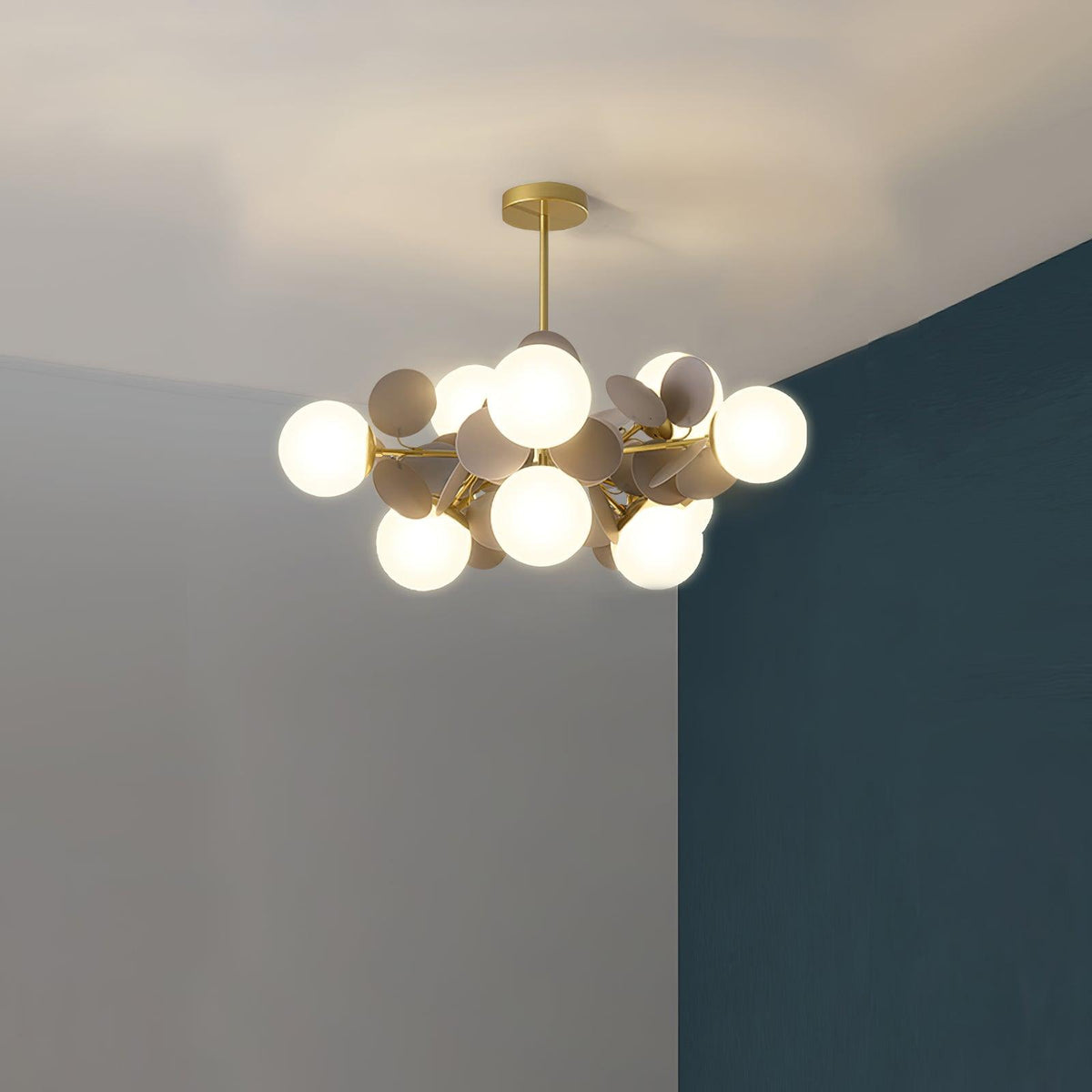 Zeon White Tree Chandelier