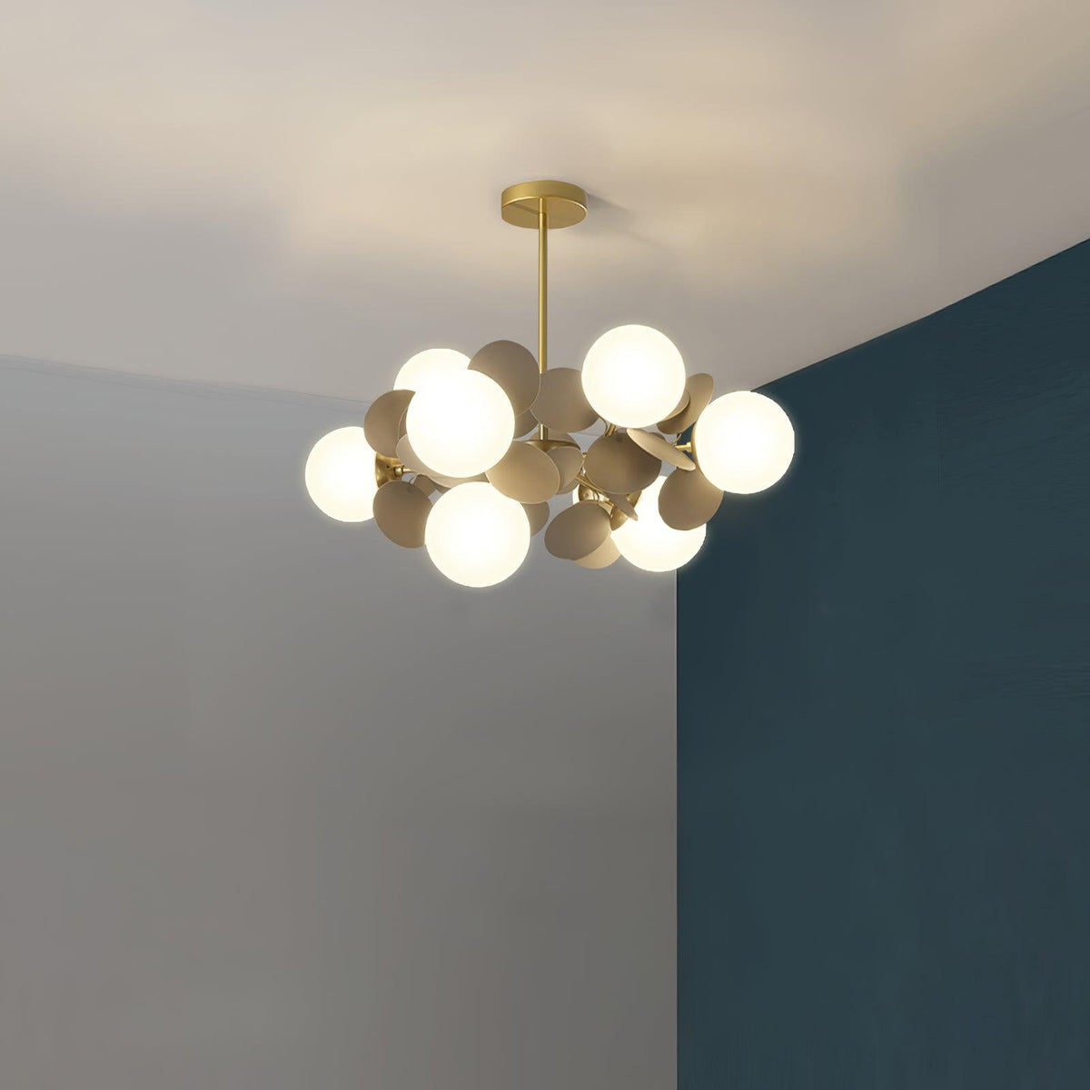 Zeon White Tree Chandelier