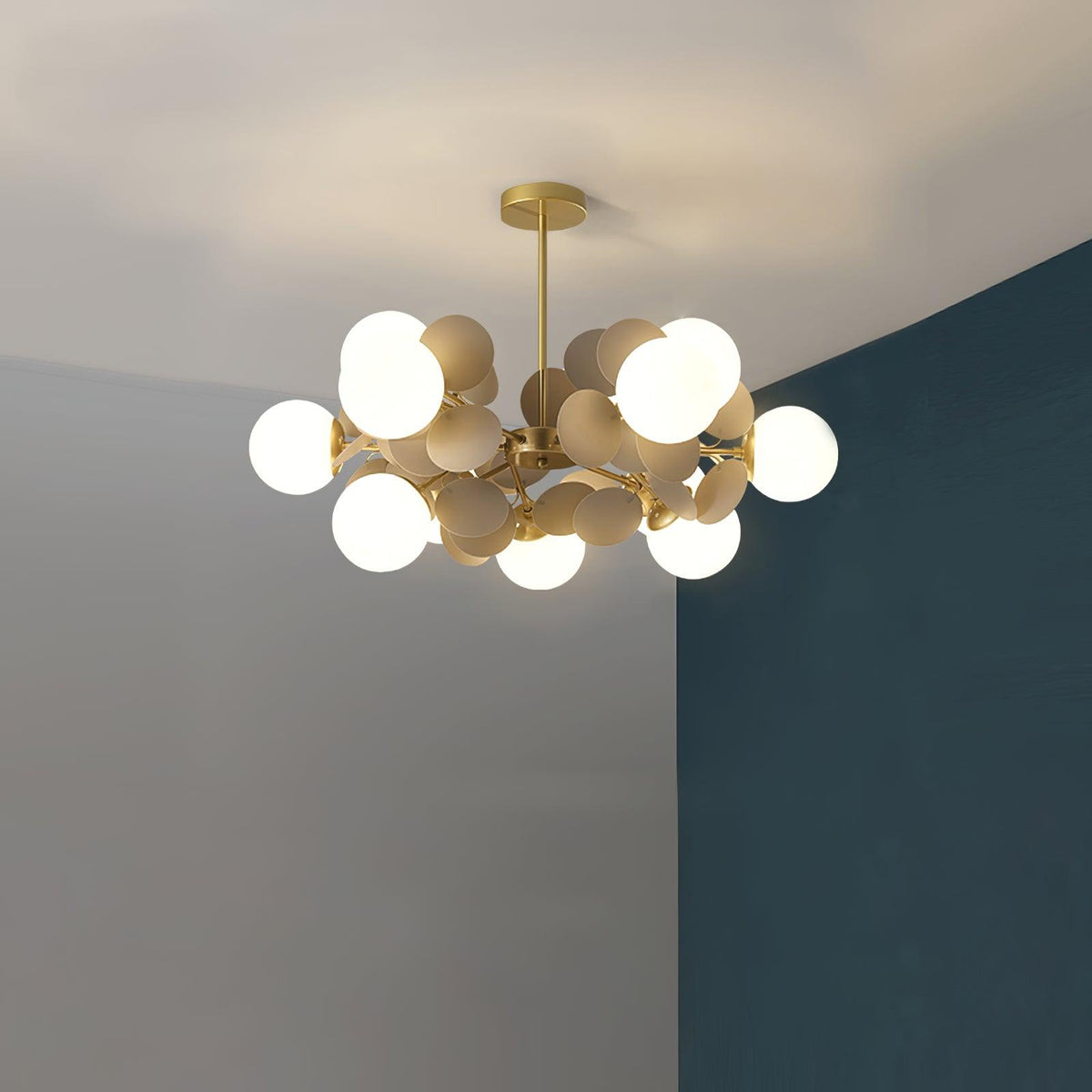 Zeon White Tree Chandelier