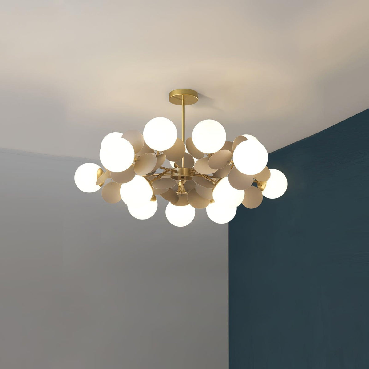 Zeon White Tree Chandelier