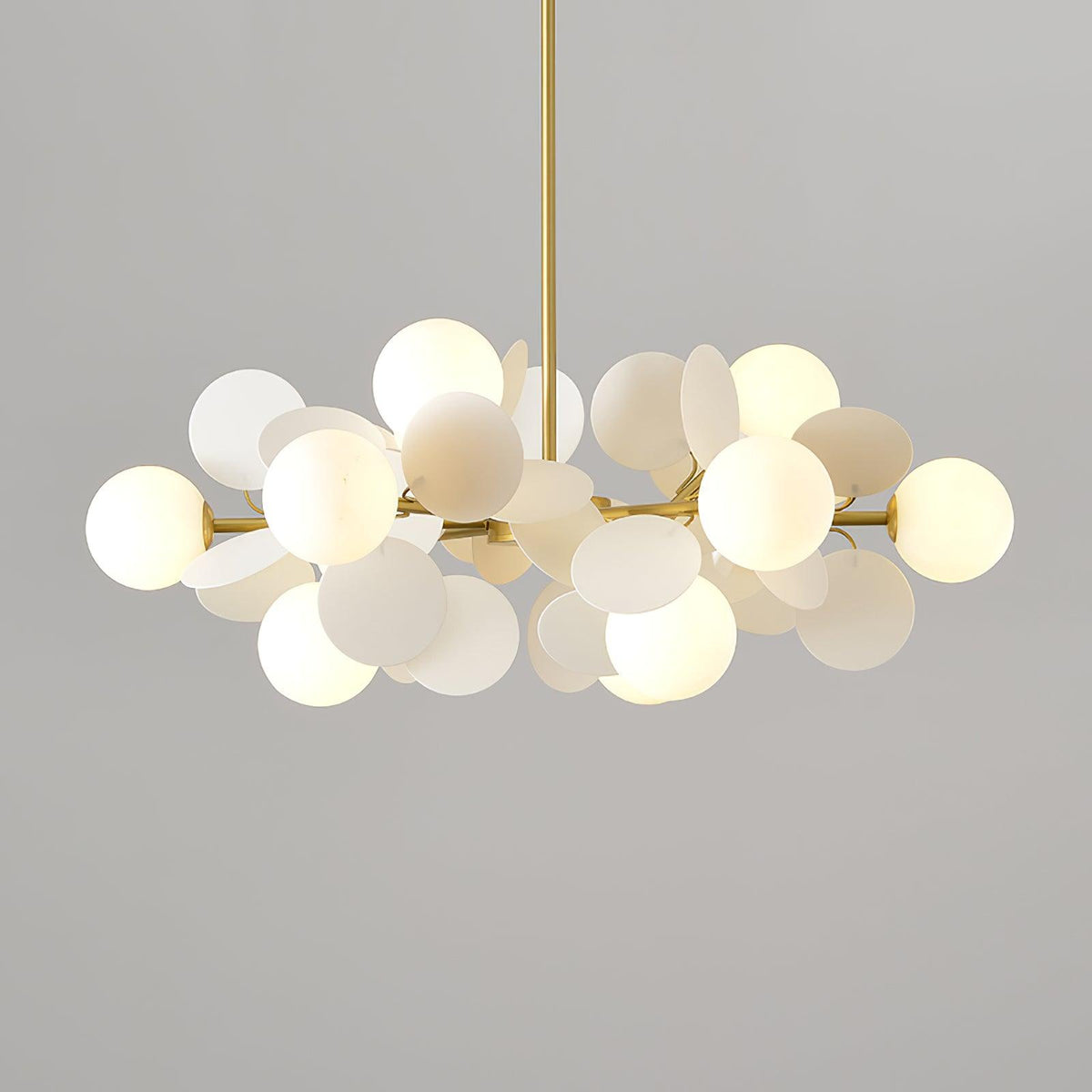 Zeon White Tree Chandelier