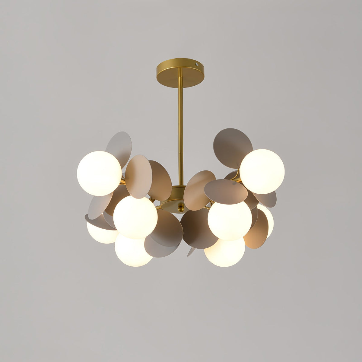 Zeon White Tree Chandelier