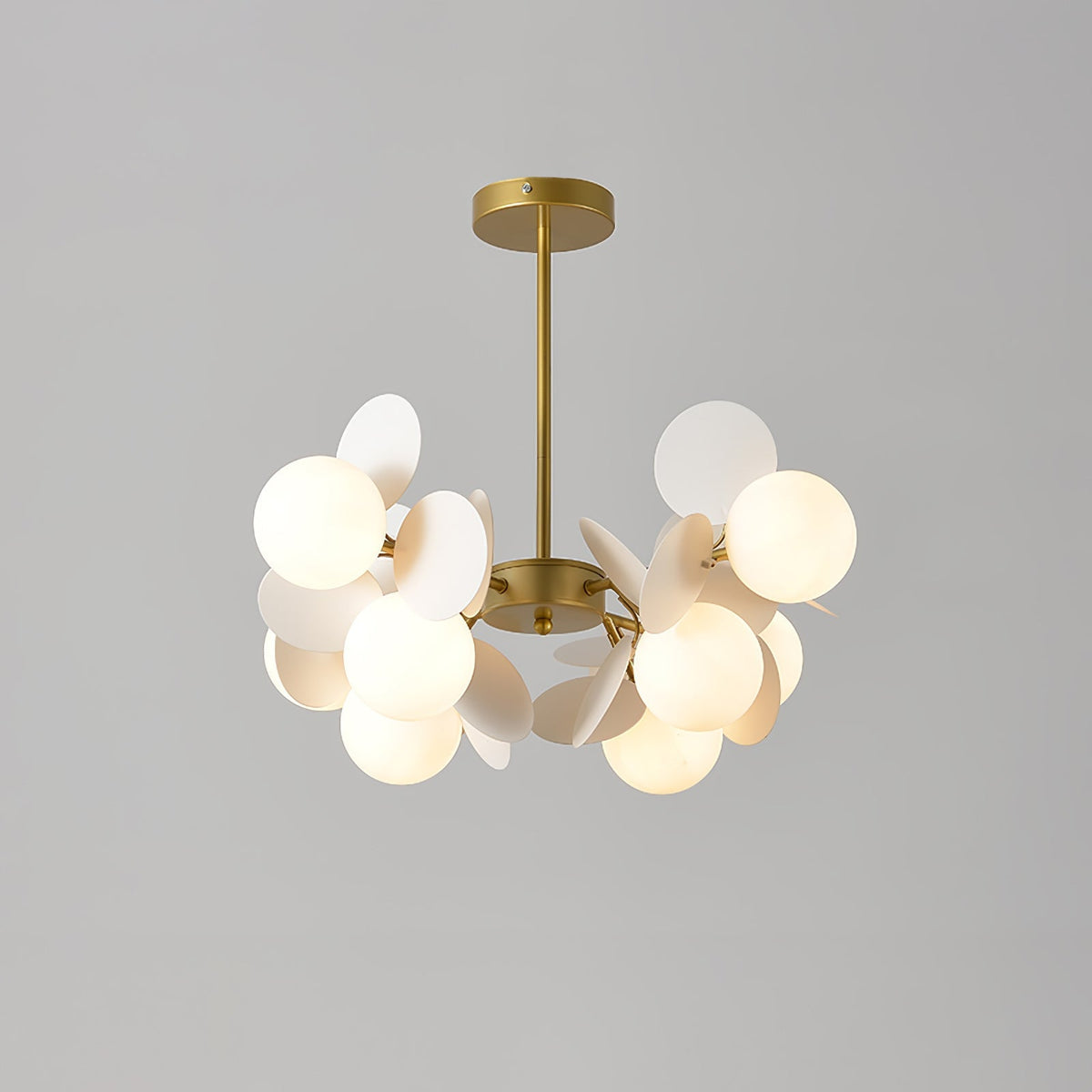 Zeon White Tree Chandelier