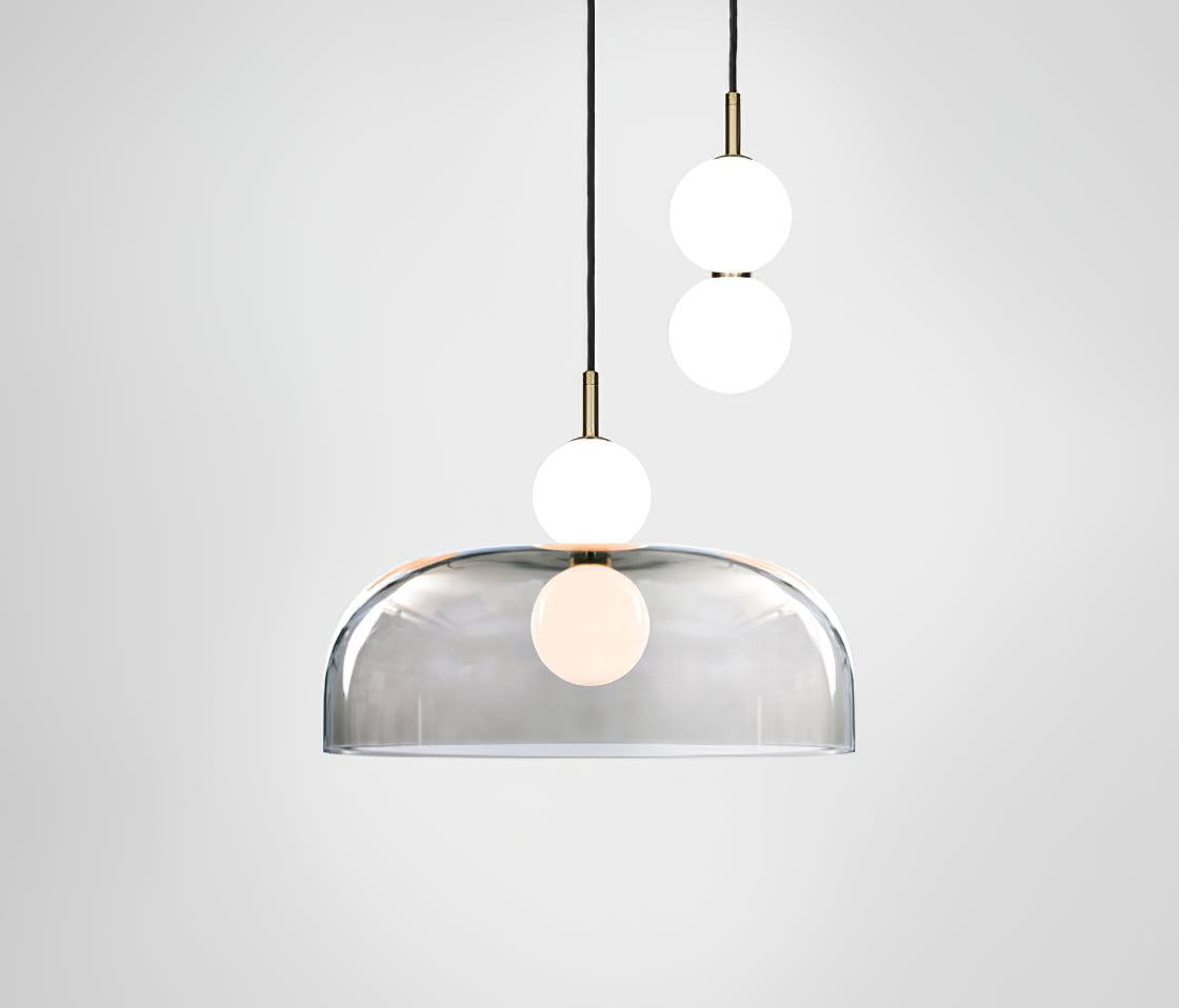 Celelia Modern Minimalist Glass Pendant Light