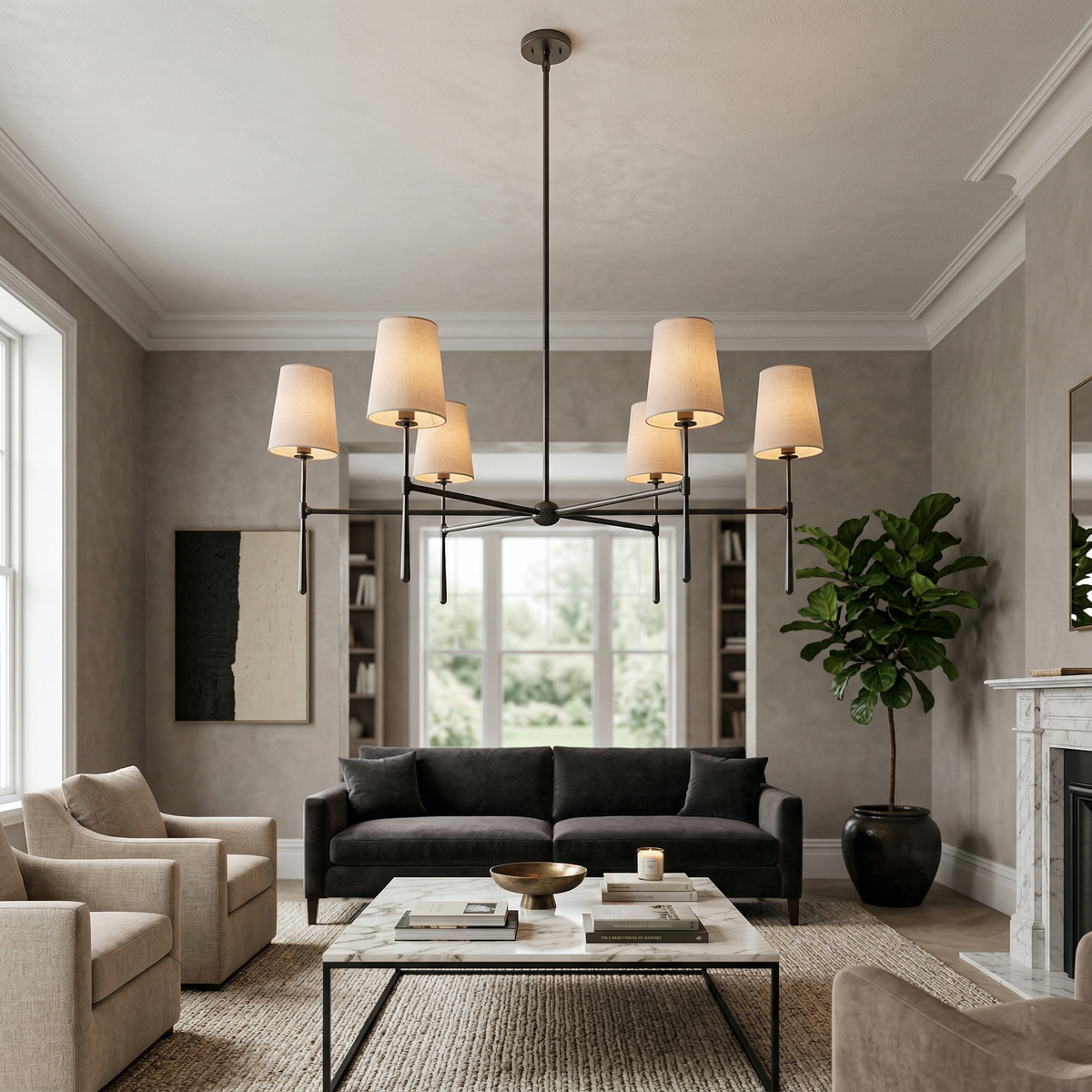 Noela Round Chandelier