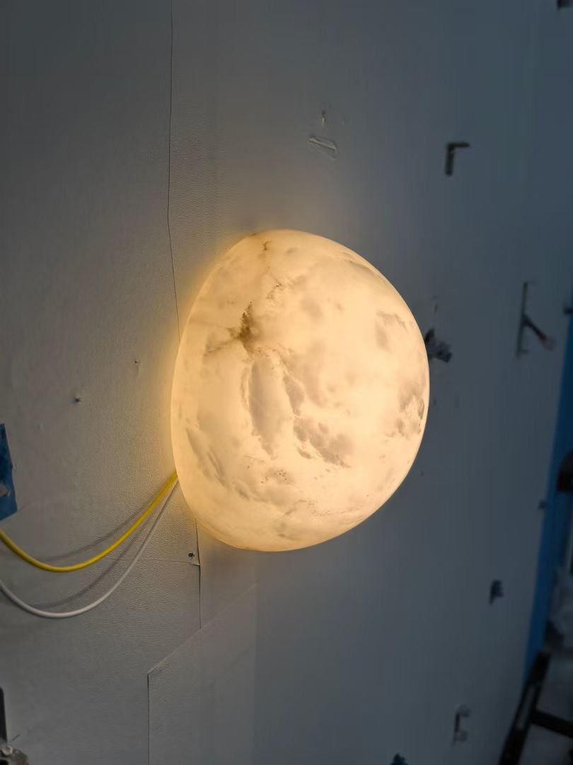 Nyraean Alabaster Wall Lamp