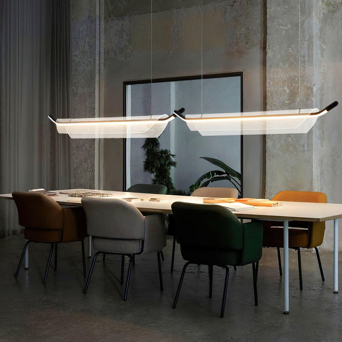 Glider Fashion Acrylic Pendant Light