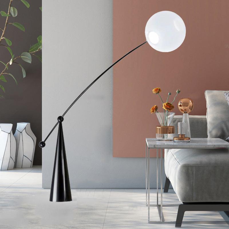 Ortalil Modern Arc Floor Lamp