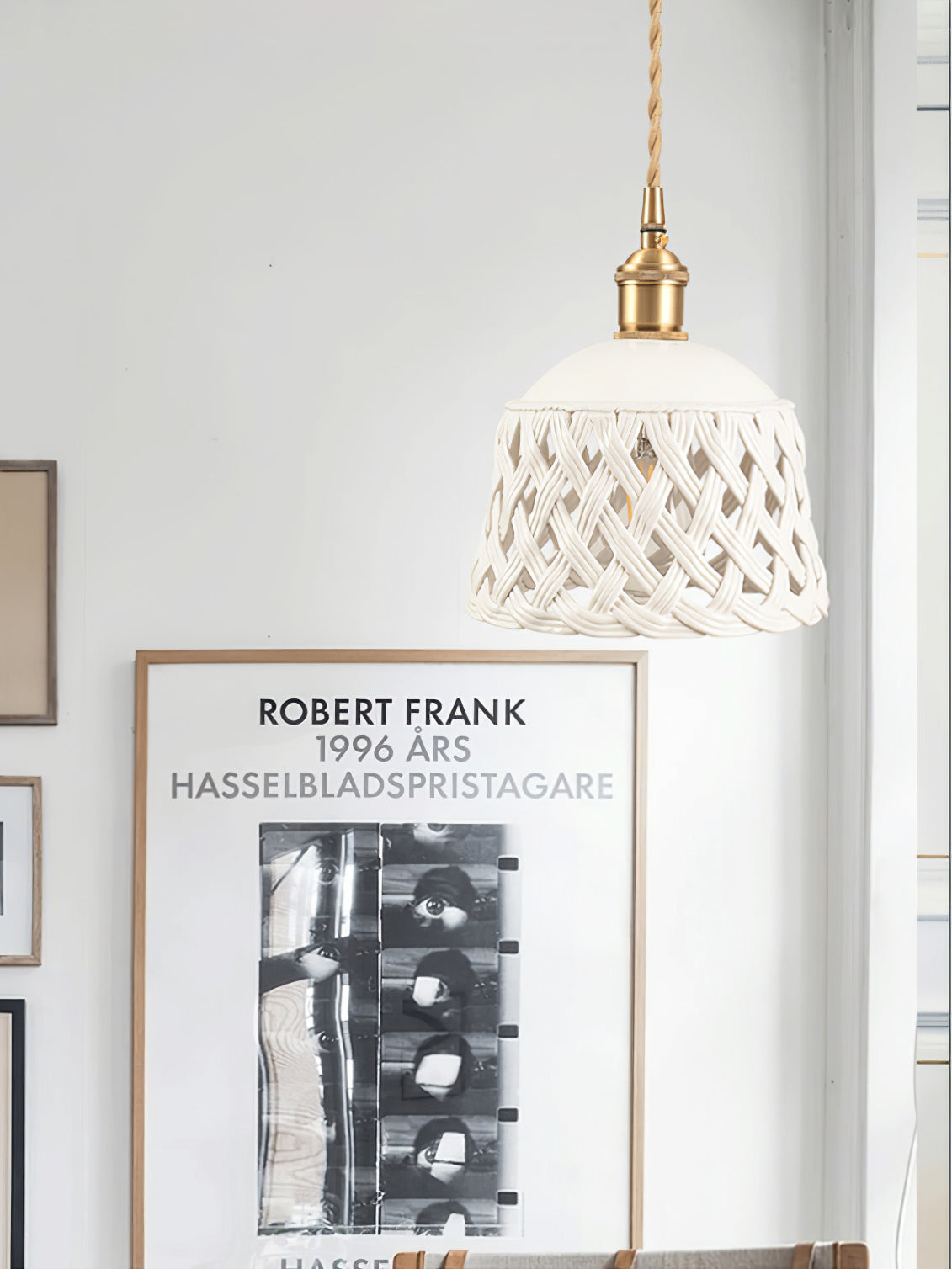 Eliielle Ceramic Cozy Pendant Lamp
