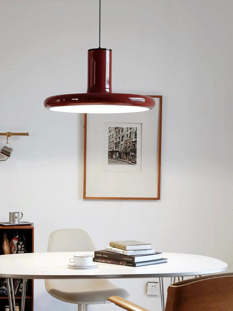 Seloz Pendant Lamp Aluminum Cylinder Disc Industrial
