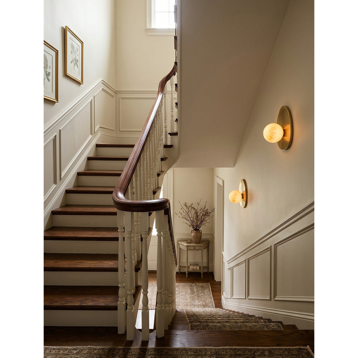 Orlisse Alabaster Wall Sconce