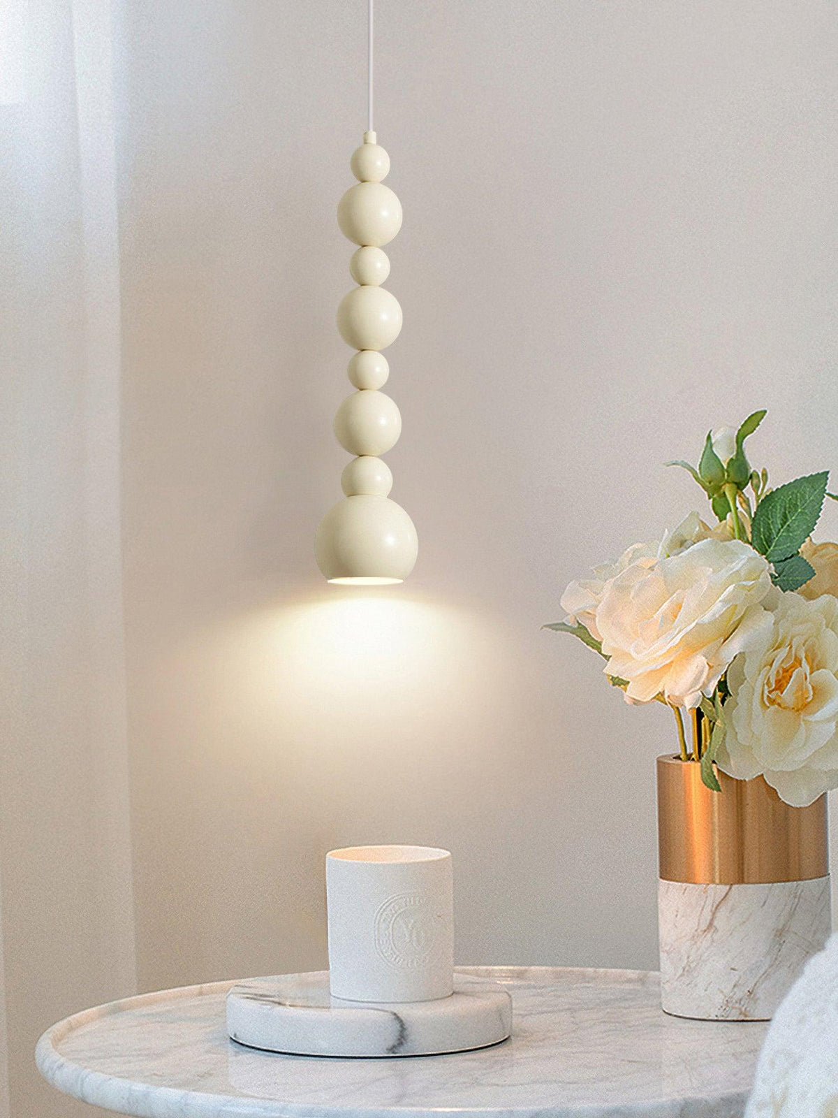 Slenao Beige Artistic Pendant Lights