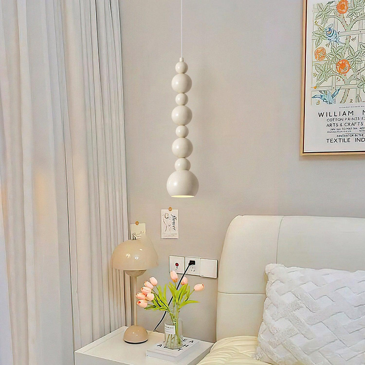 Slenao Beige Artistic Pendant Lights