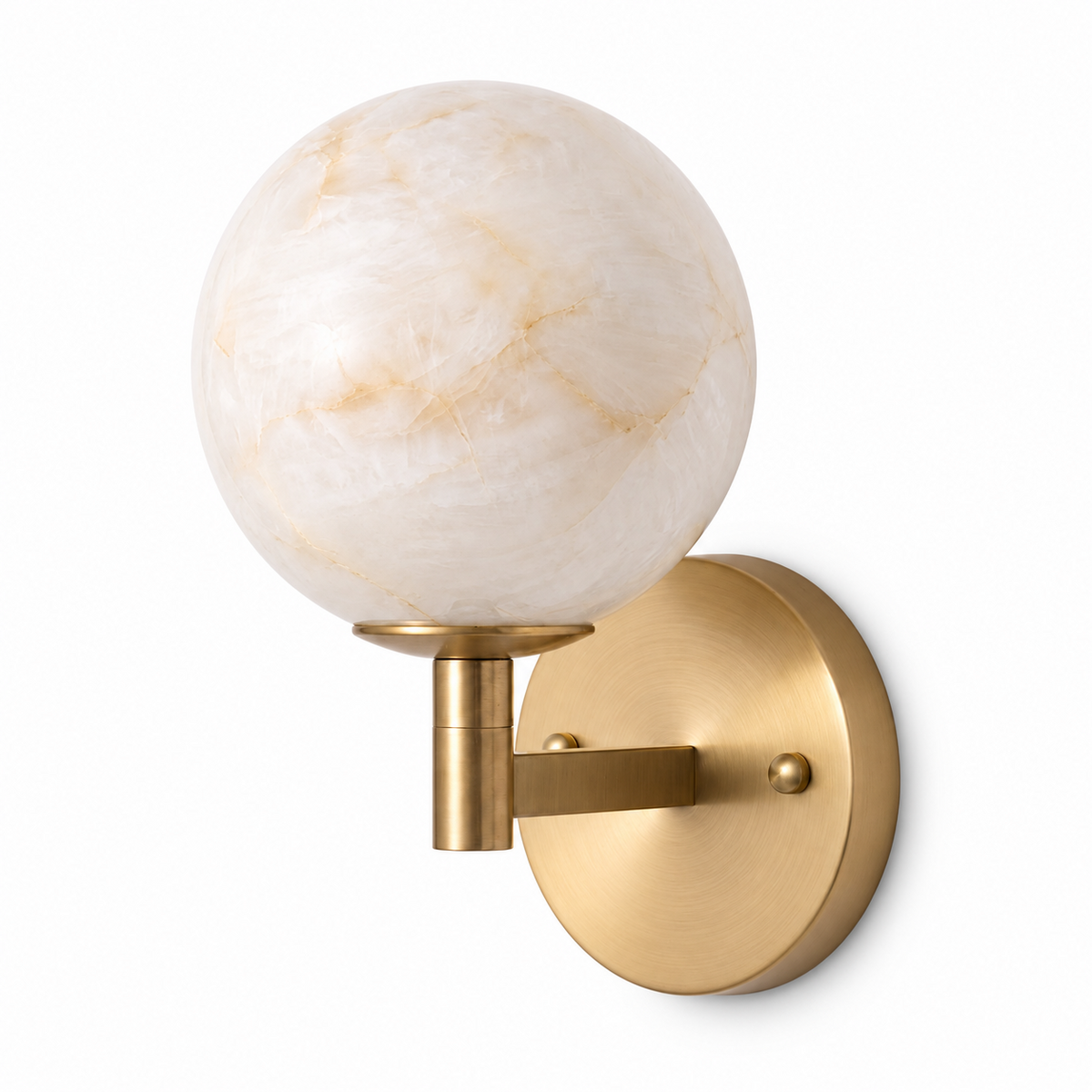 Ravelmere Alabaster Wall Sconce