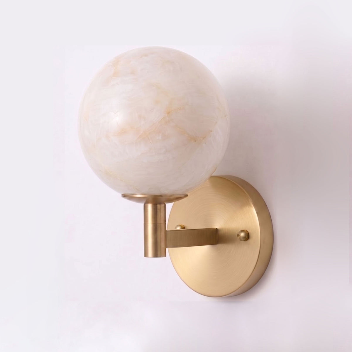 Ravelmere Alabaster Wall Sconce