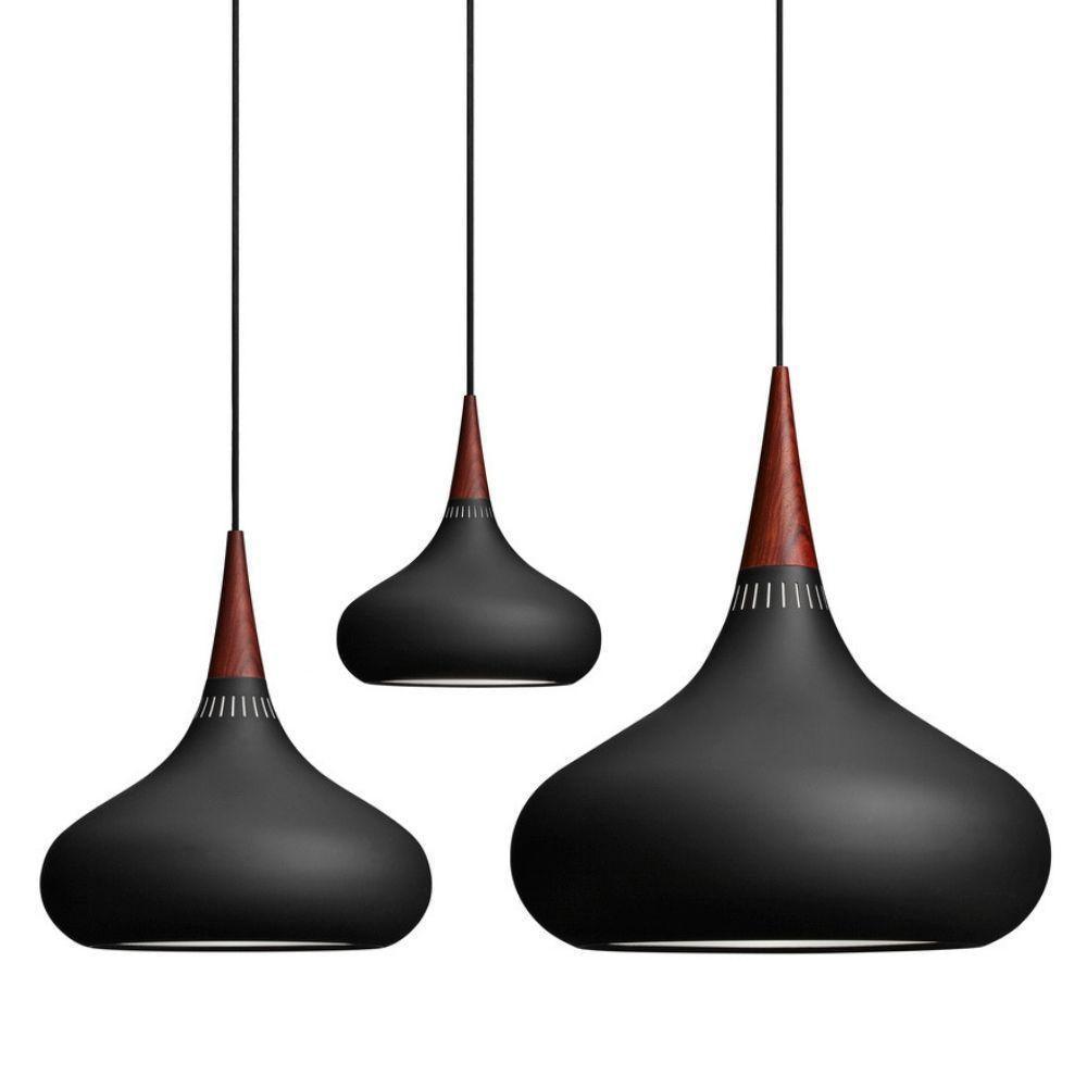 Aelorn Aluminum & Wood Industrial Pendant Light