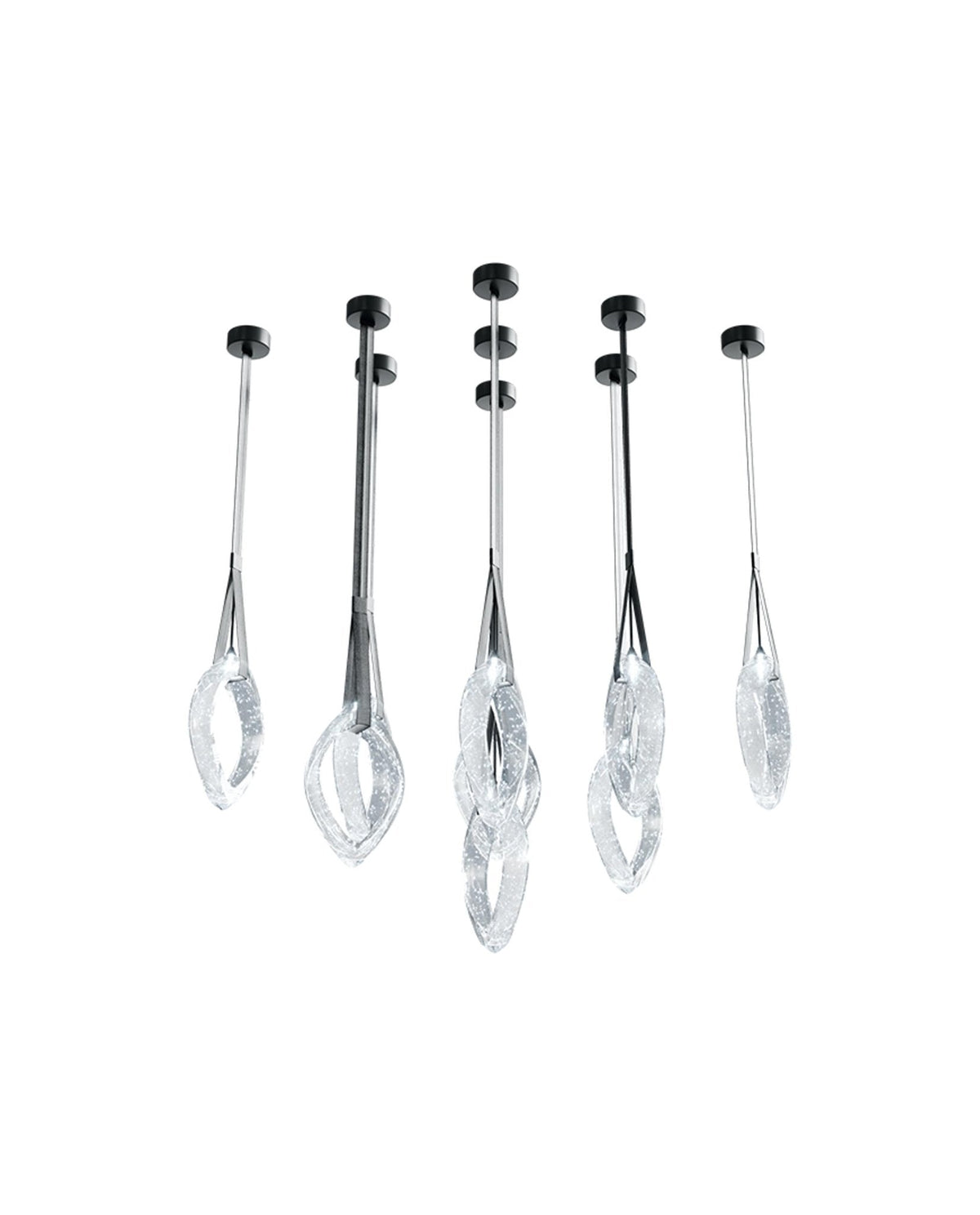 Ivvyne Modern Glass Chandelier