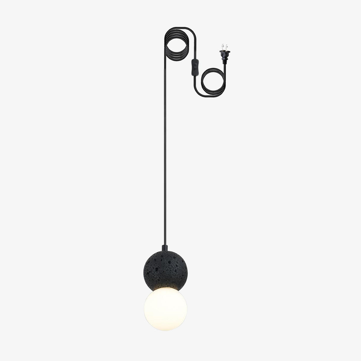 Lumorette Modern Cement Pendant Light