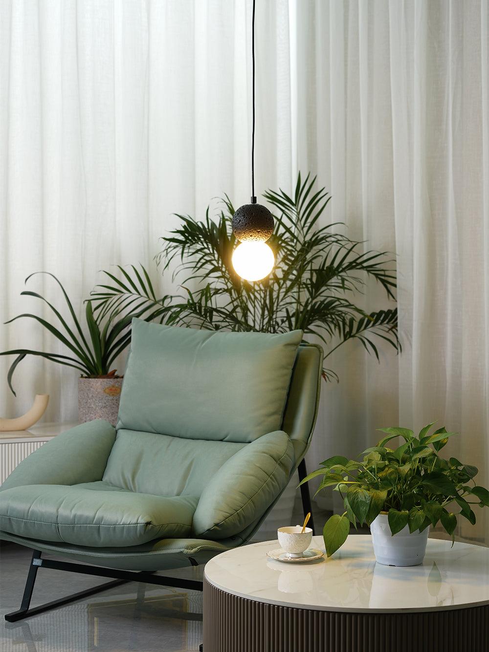 Lumorette Modern Cement Pendant Light