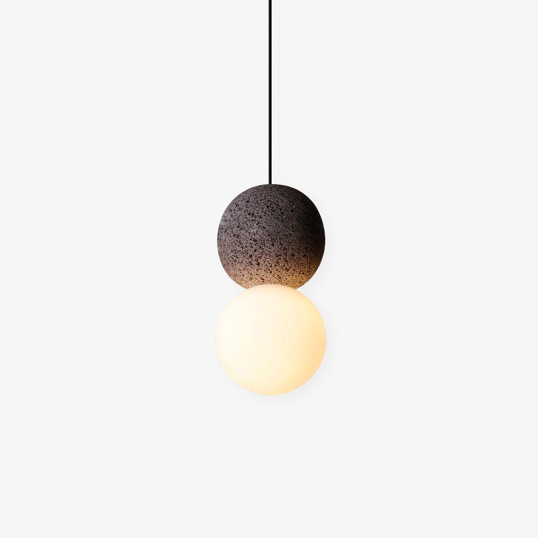 Lumorette Modern Cement Pendant Light