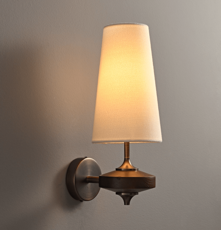 Halen Twin Shade Indoor Wall Light
