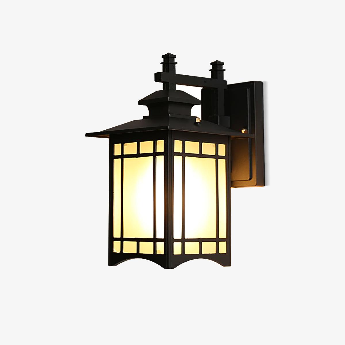Lioruelle Elegance House Glass Outdoor Wall Light