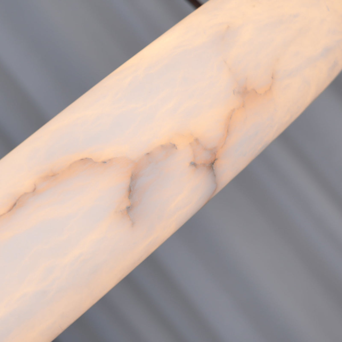 Tarys Alabaster Chandeliers  Ring Leather Strap Version B