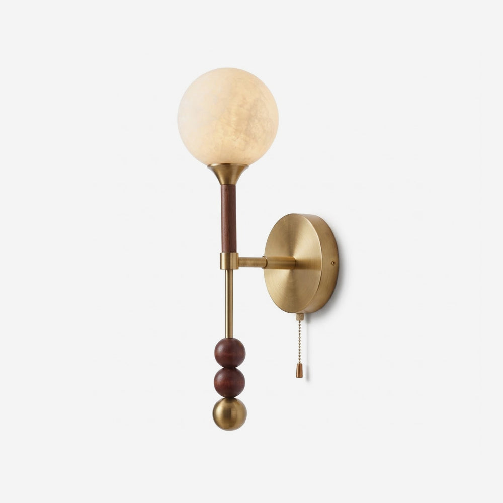 Valemont Alabaster Wall Sconce