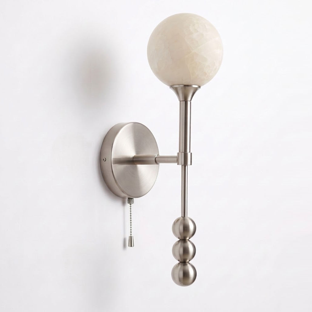 Valemont Alabaster Wall Sconce