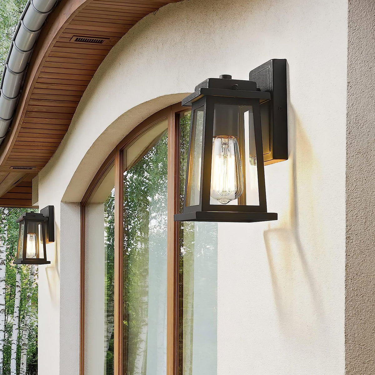 Vevelir Vintage Industrial Outdoor Lantern Wall Lamp