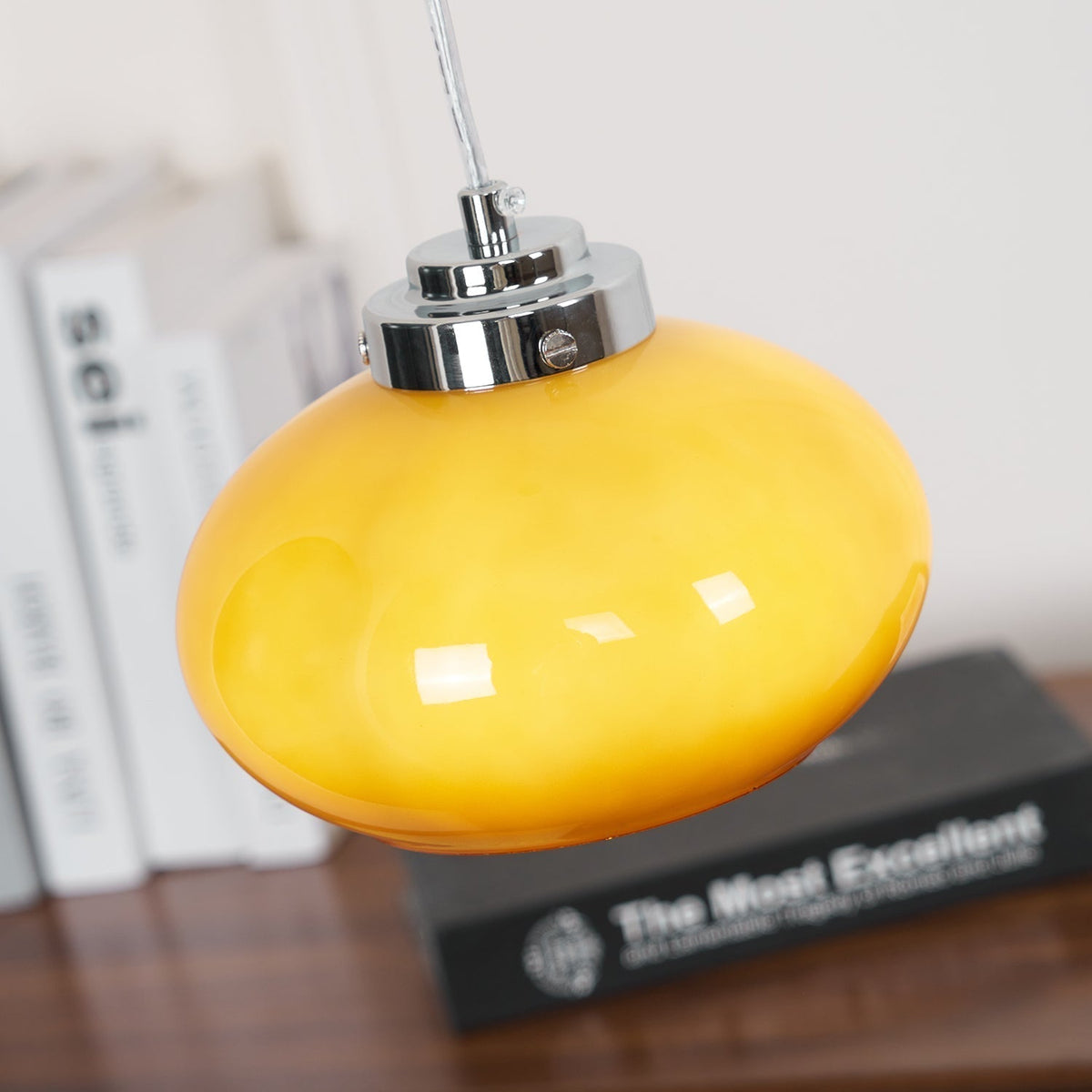 Tavira Glass Retro Pendant Light