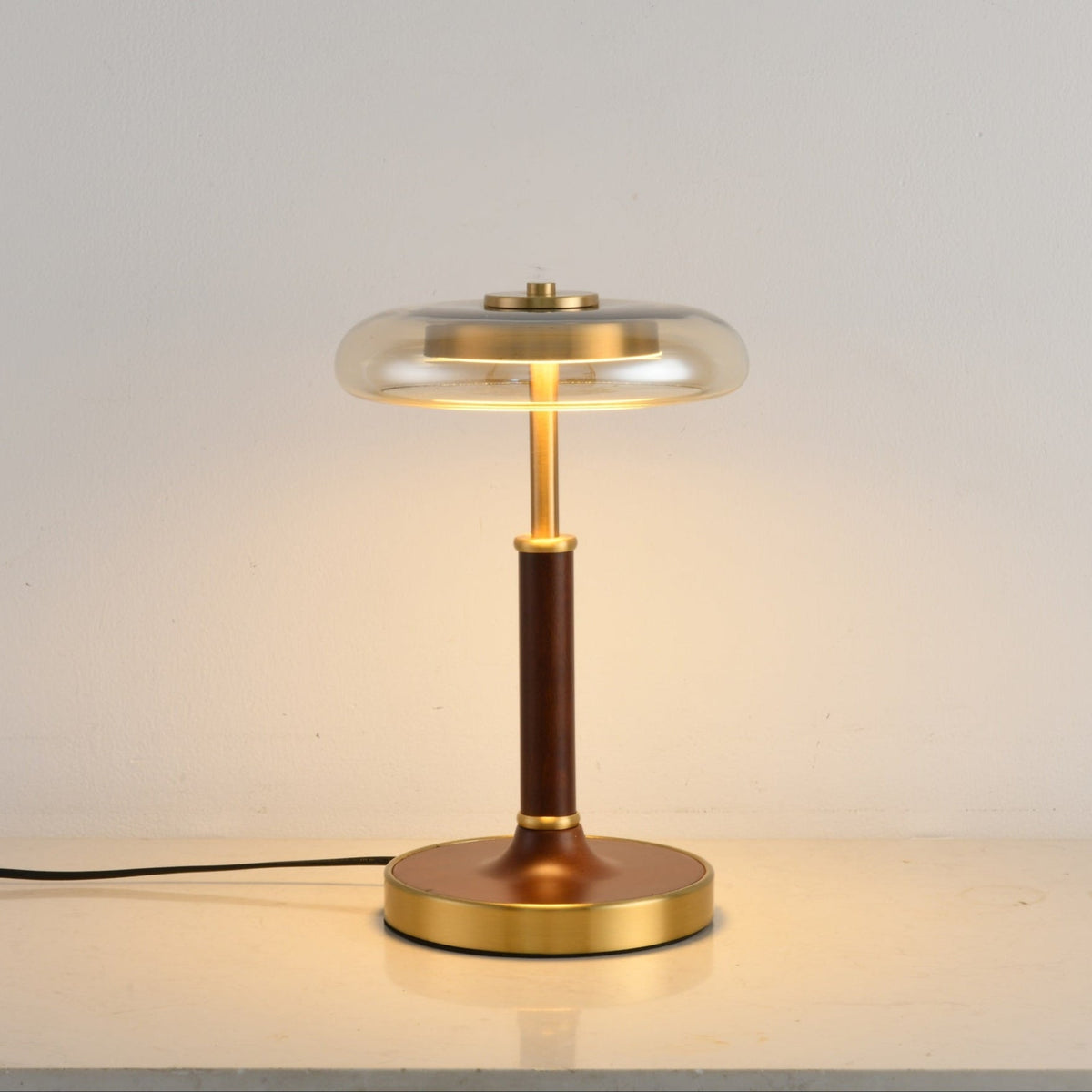 Layla Vintage Glass Table Lamp