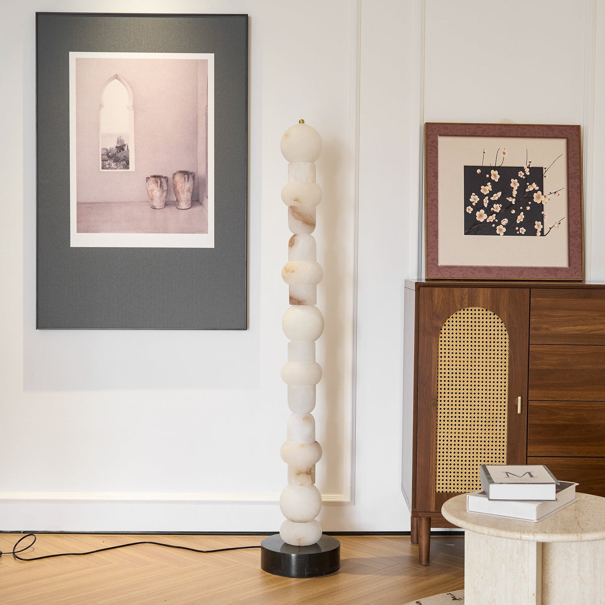 Nostix Alabaster Floor Lamp
