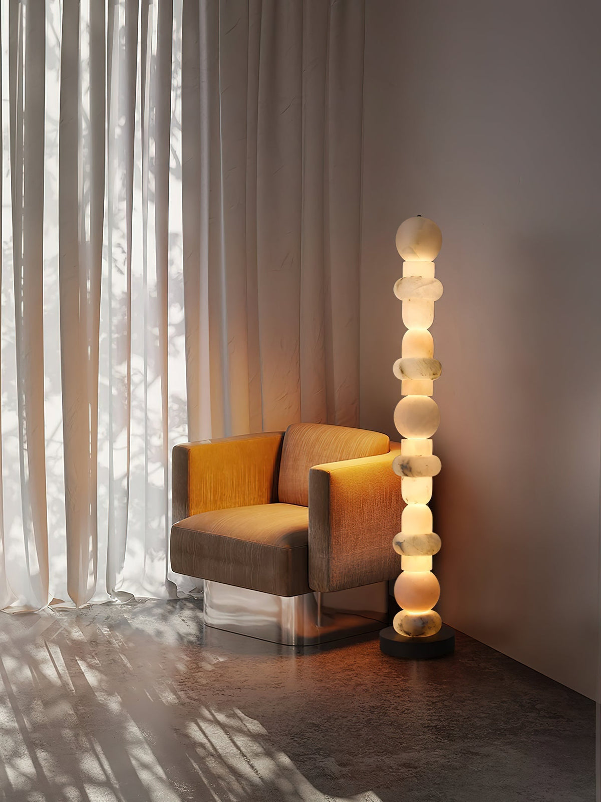 Spire Pagoda Floor Lamp